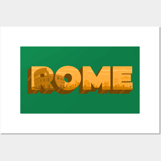 Rome Wall Art by Mako Design 